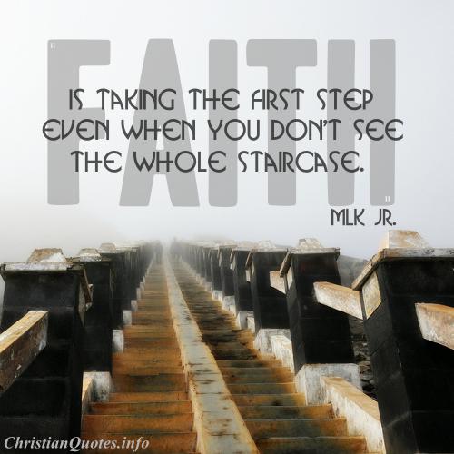 Martin Luther King Jr. Quote - Faith | ChristianQuotes.info