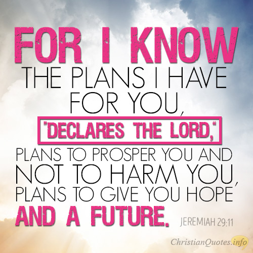 16 Encouraging Bible Quotes To Give You Hope For Your Future   For I Know The Plans I Have For You” Declares The LORD “plans To Prosper You And Not To Harm You Plans To Give You Hope And A Future2 